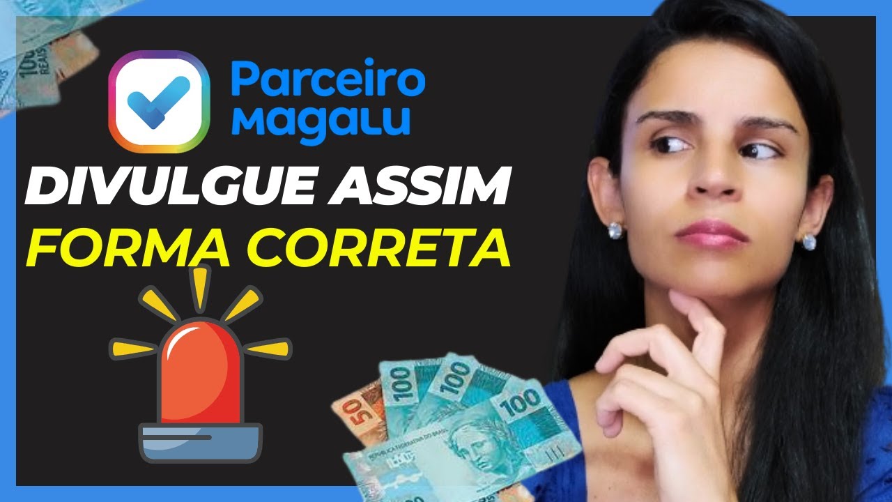 🚨Como Divulgar Link de Afiliado Magazine Luiza de Forma Correta e Realizar Muitas Vendas 2024