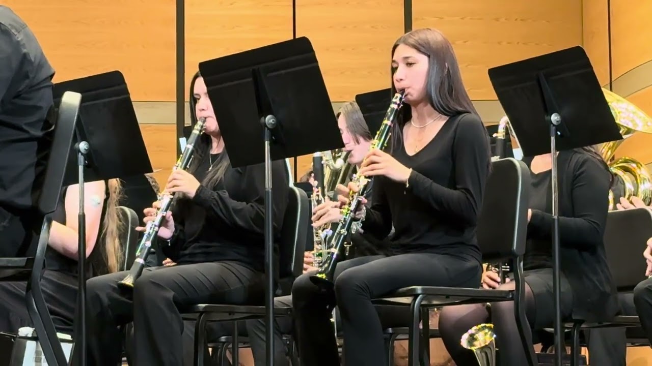 Frenship Pre-UIL Wind Ensemble 2026, Easter Monday on the Whitehouse Lawn Bass Clarinet 