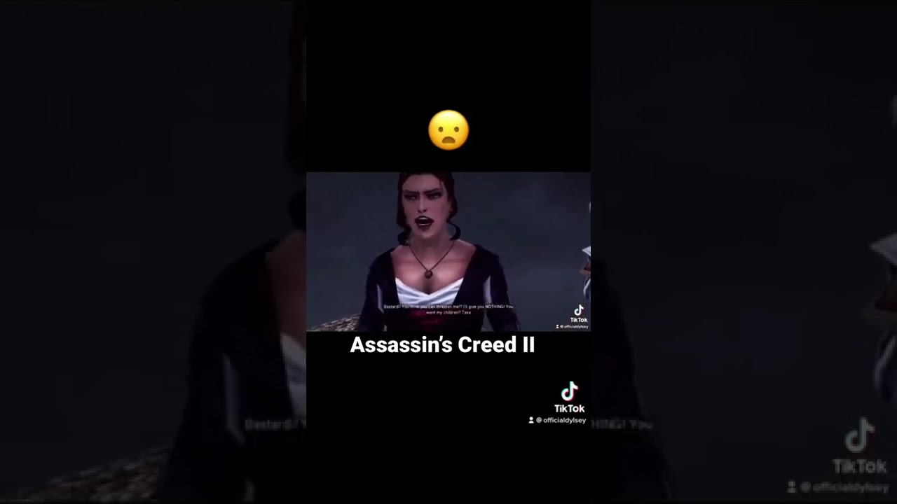 His reaction 😂😭 #AssassinsCreedII