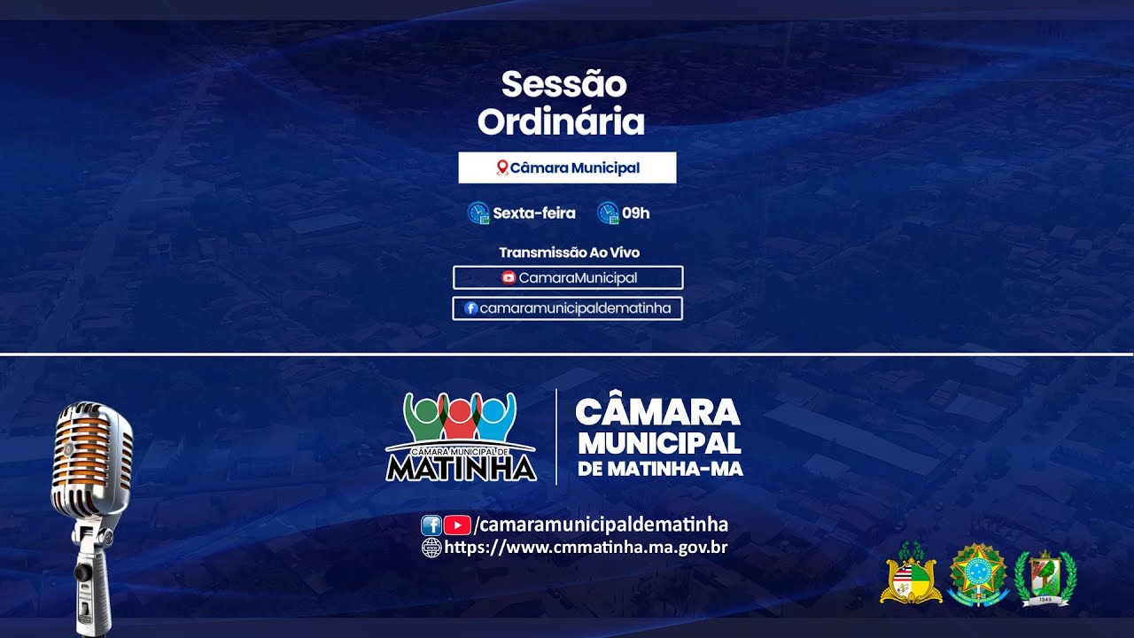🔴AO VIVO - MATINHA - MARANHÃO  - SESSÃO PARLAMENTAR DELIBERATIVA - BIÊNIO 2025/2026 - 17/10/2025