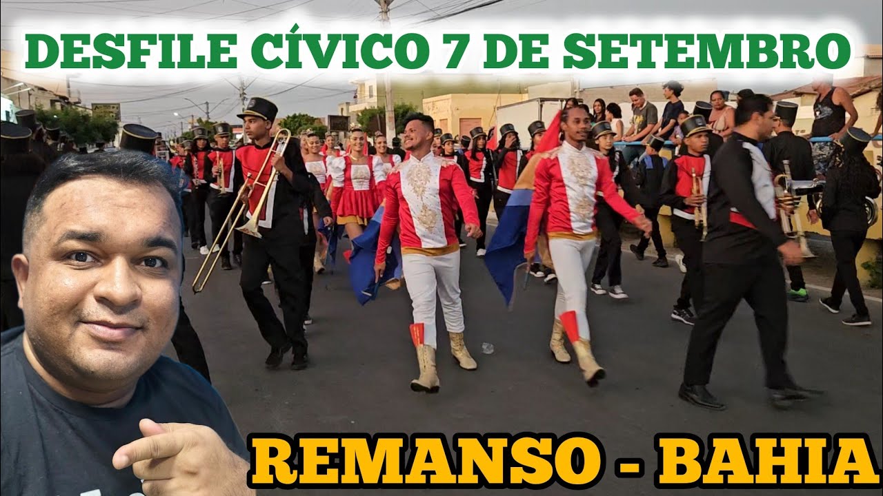 DESFILE CÍVICO 7 DE SETEMBRO DE 2024 EM REMANSO - BAHIA • COMPLETO