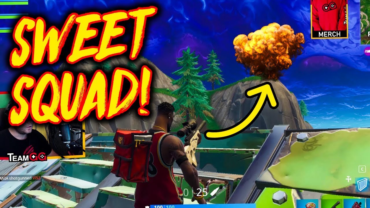 EN RIKTIGT SOFT SQUAD MED 154 - Fortnite på Svenska!