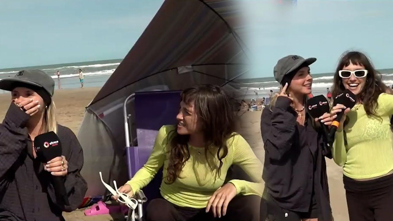 &iexcl;Sorpresa! Pauli Vetrano hac&iacute;a un m&oacute;vil en Pinamar y se cruz&oacute; inesperadamente con su hermana Cande 😄