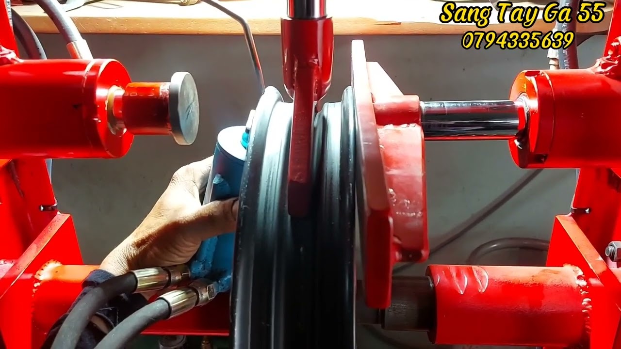 Sang Tay Ga 55 | Cách ép mâm mẫu máy mới đầu năm 2023