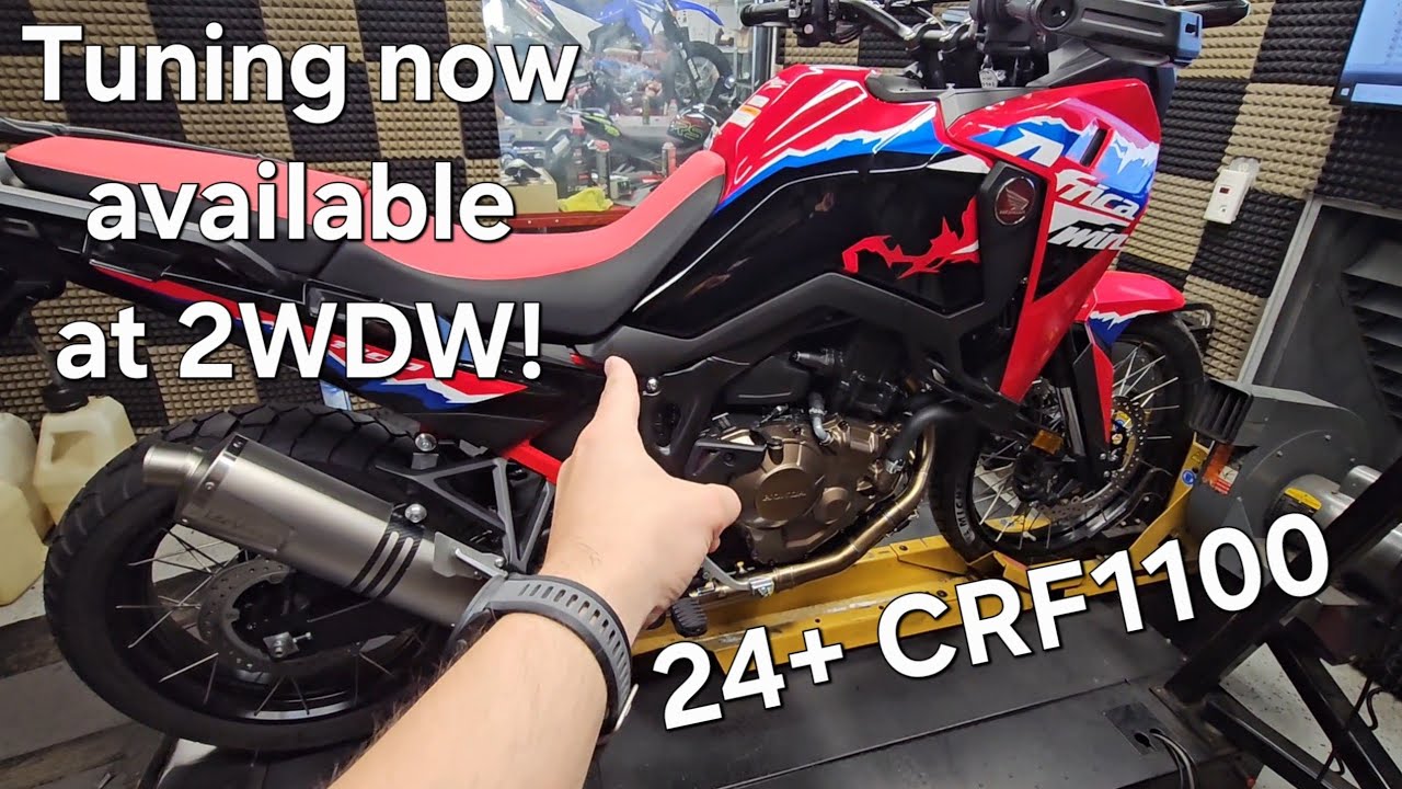We have COMPLETELY OVERHAULED the throttle response and overall performance of our new Africa Twin!