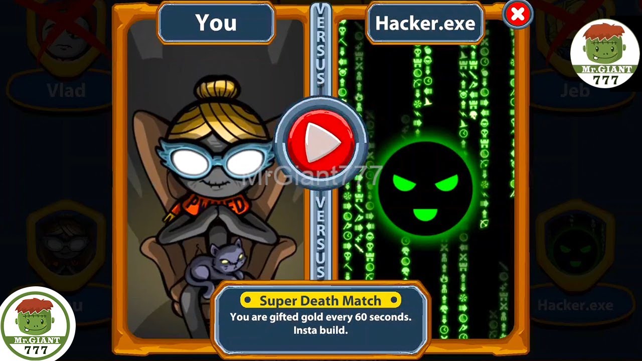 HACKER.EXE VS UBERGRANDMA, FINAL BOSS VS GRIFFON TOURNAMENT | Stick War Legacy Mod | MrGiant777