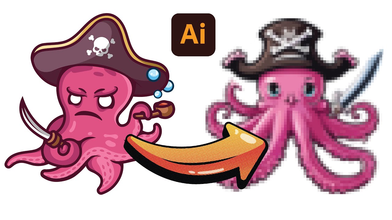 Designer Tests Illustrators NEW 'Text To Vector' Feature