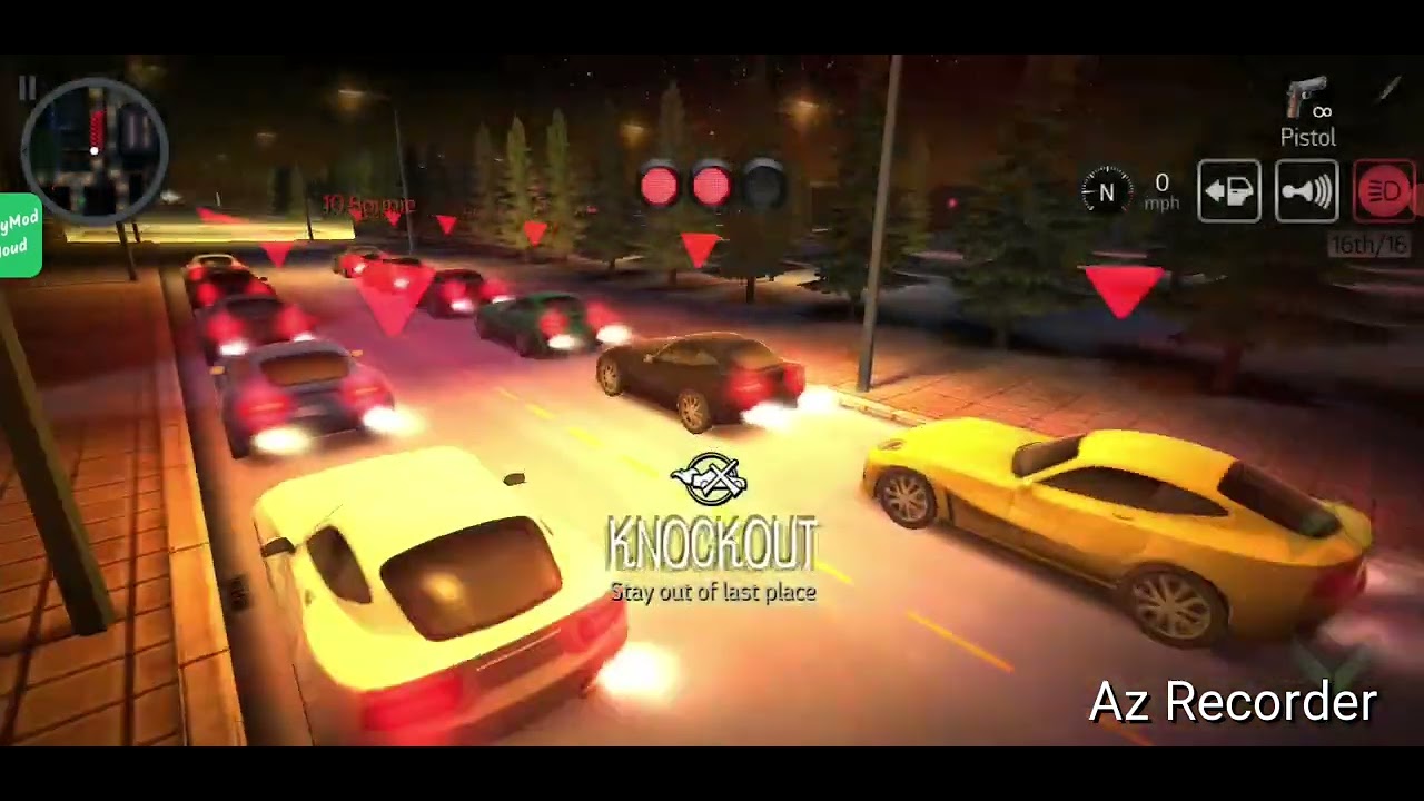Crazy race in payback 2 but phone freeze. 