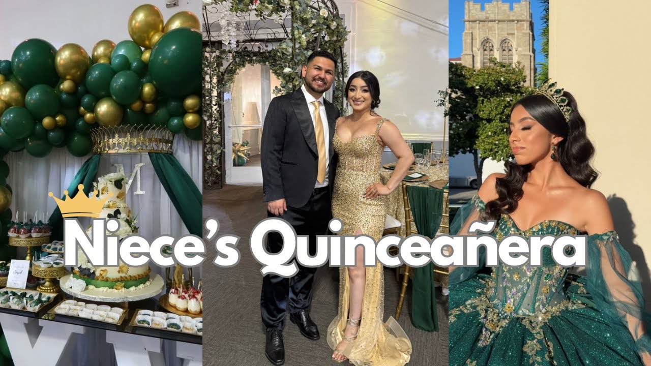 Our Niece’s Quinceañera | GRWM, Vals, Partied Till Midnight