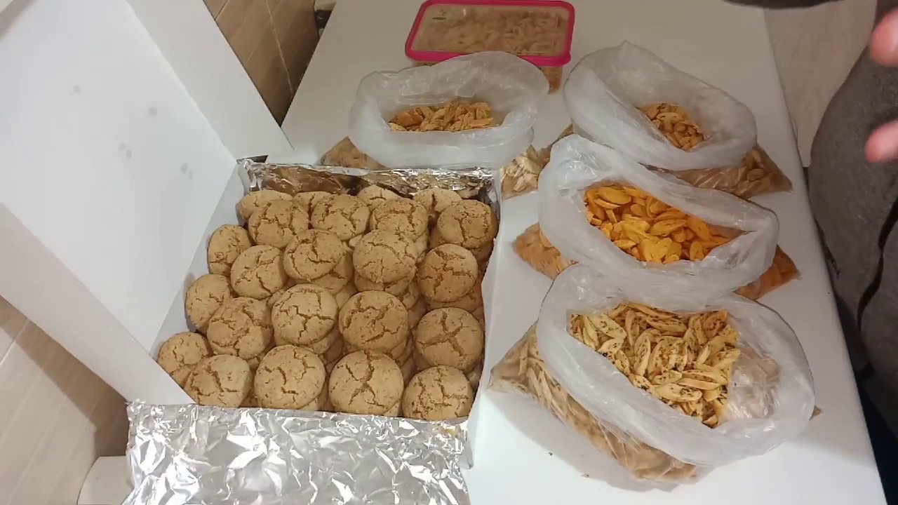 الجزء الثالث/كل مراحل التشكيل والطهي لغريبة البهلة والفقيقصات من اليوم الثالث لروتين الطلبية