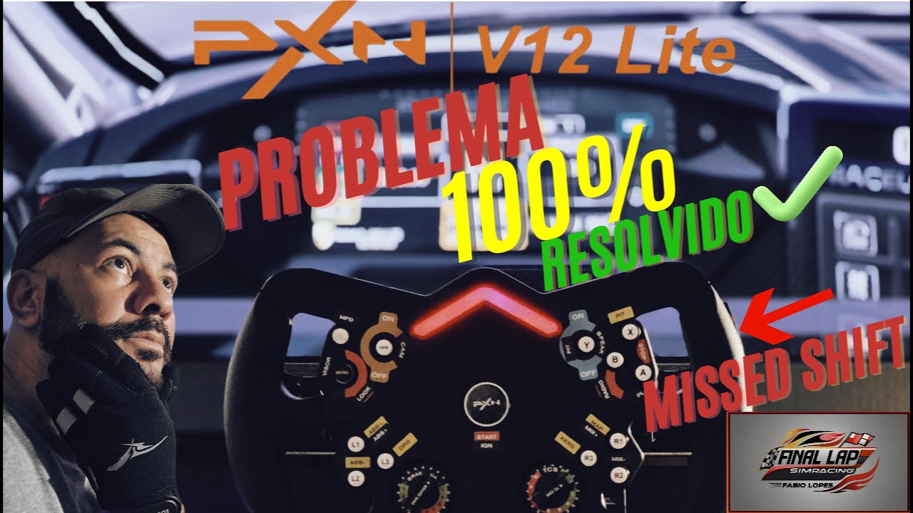 Falha na troca de marcha no PXN V12 Lite | Tutorial de como resolver!
