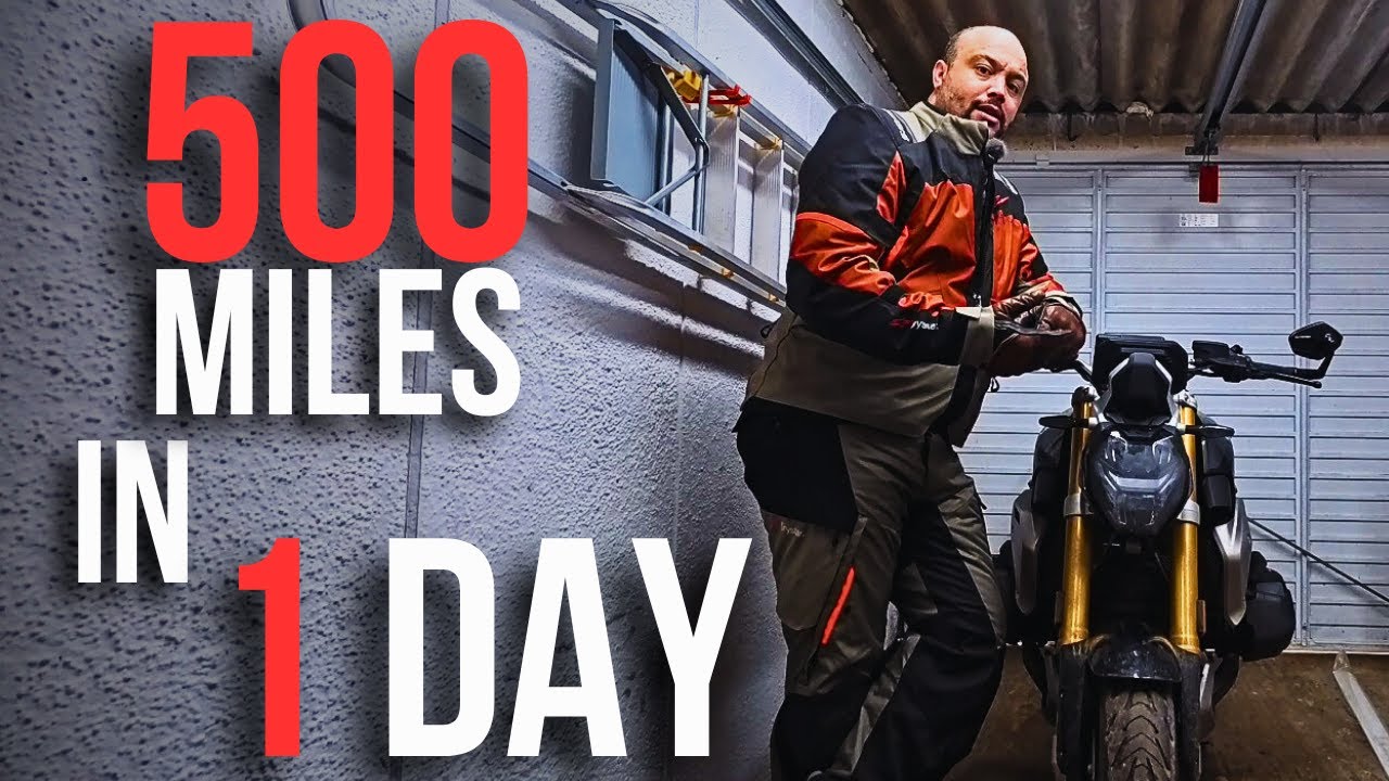 Can I Really Ride 500 Miles in One Day? Getting Ready for France - BMW R1250R
