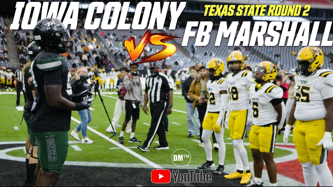 Texas Best Football | Iowa Colony vs FB Marshall | This Is Texas Football...