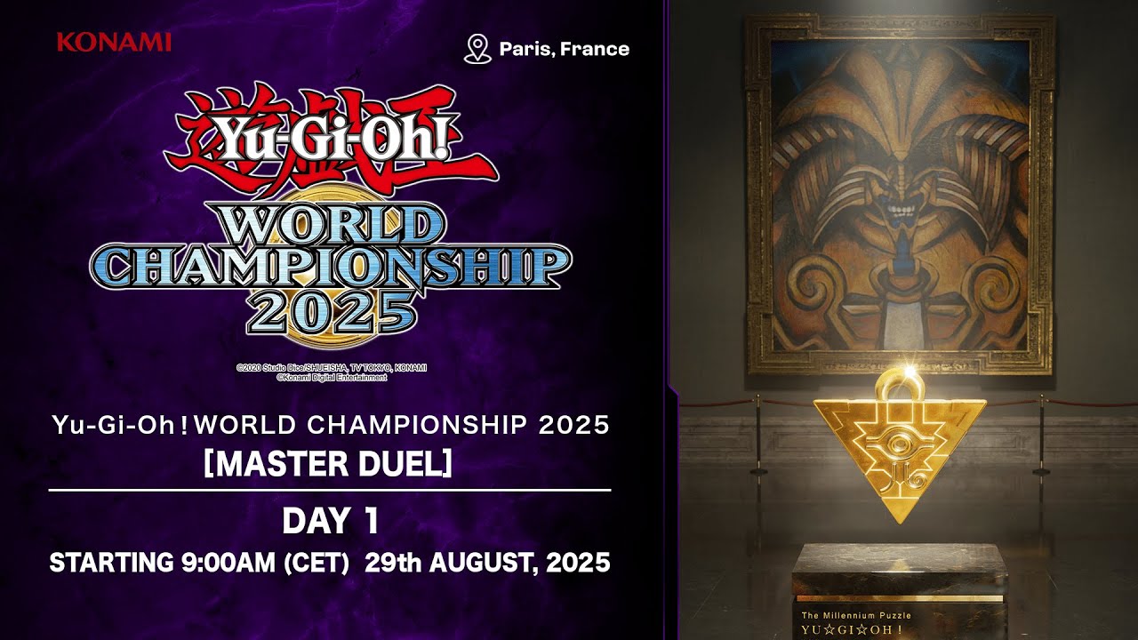 Livestream | Yu-Gi-Oh! World Championship Master Duel 2025 | Day 1