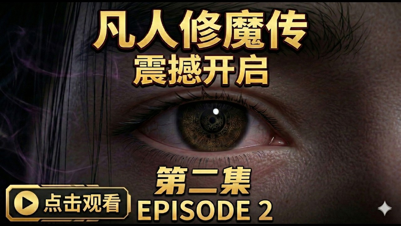《凡人修魔传 》第2集：凡人流暗黑篇开启！凡人修仙的另一条路？【seedanceAI制作】