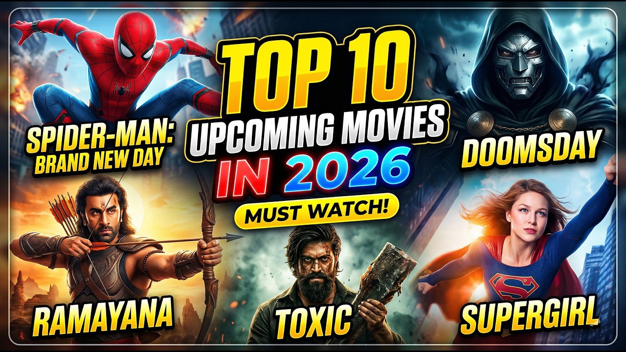 Top 10 Most Anticipated Movies of 2026: Ramayana Teaser, Spiderman, Doomsday & Toxic