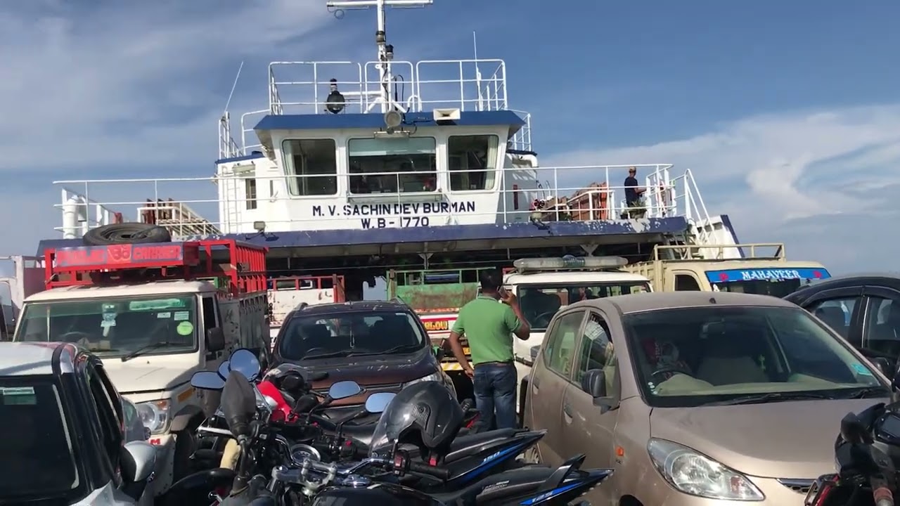 Ferry journey from Aphulamukh, Majuli to Nimati ghat, Jorhat