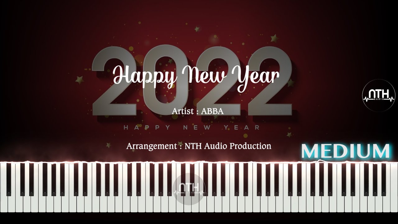 Hướng Dẫn - Happy New Year - ABBA - Piano hay nè