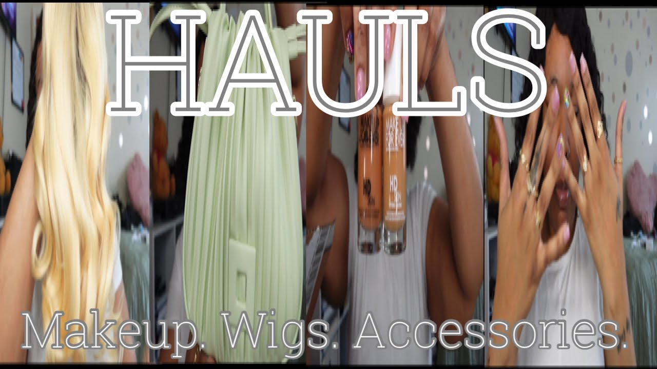 WE LOVE A HAUL | Makeup, Wigs & Accessories