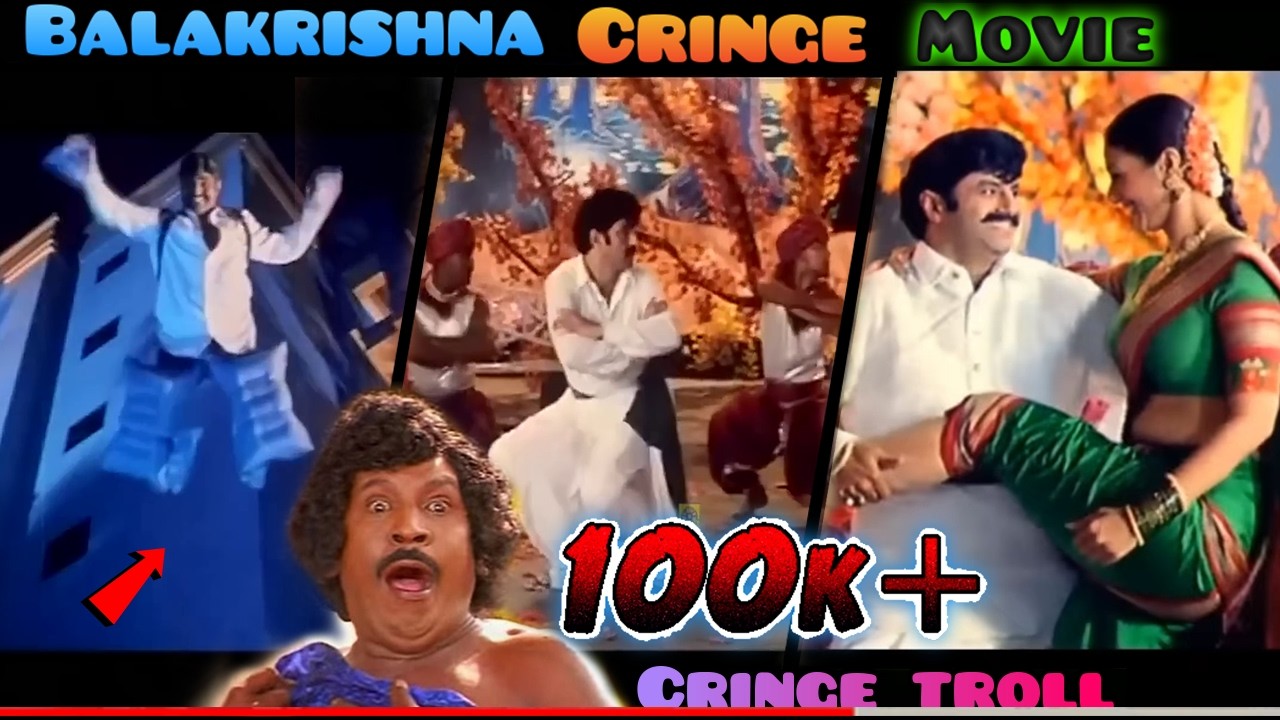 பறக்கும் பாலகிருஷ்ணா | Telugu Movie Troll | no logic fight scenes |  balakrishna | Cringe Tamilan