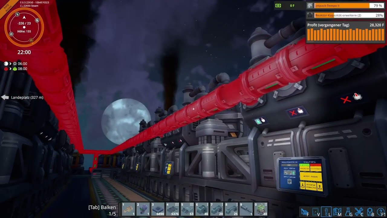 Foundry Erdplanet Video 197, ohne Ton, ohne Mods - von 0 zur größten Fabrik dieser Welt !