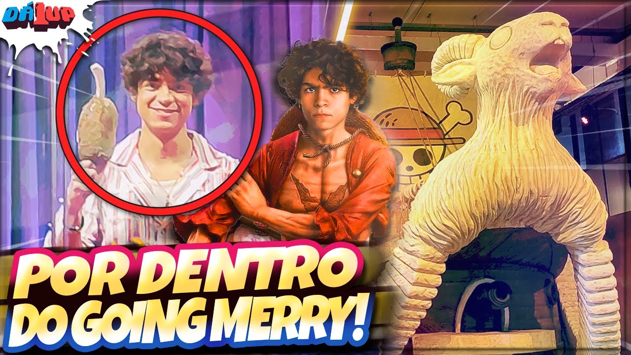 ENTREI no NAVIO GOING MERRY REAL + ENTREVISTA COM ELENCO de ONE PIECE LIVE ACTION no TUDUM 2023