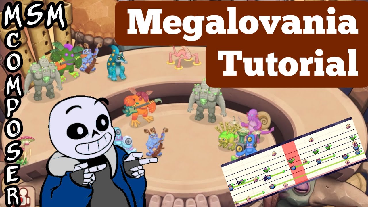 100% Accurate Megalovania Tutorial | MSM Composer