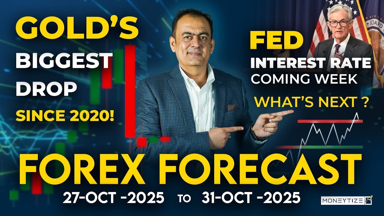Gold&rsquo;s Biggest Drop Since 2020! What&rsquo;s Next in this week? | Forex Forecast 27th Oct to 31st Oct 2025