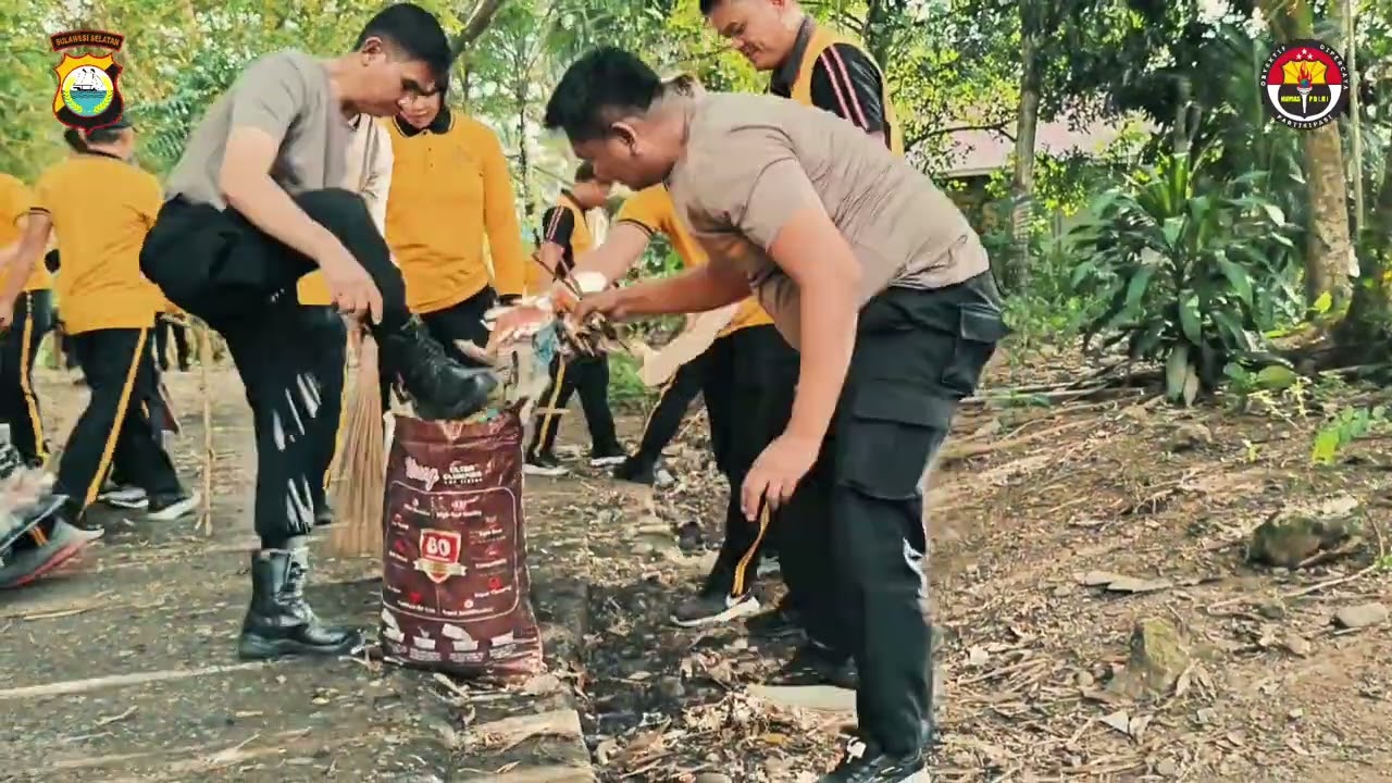 Gerakan Indonesia Asri Polres Enrekang