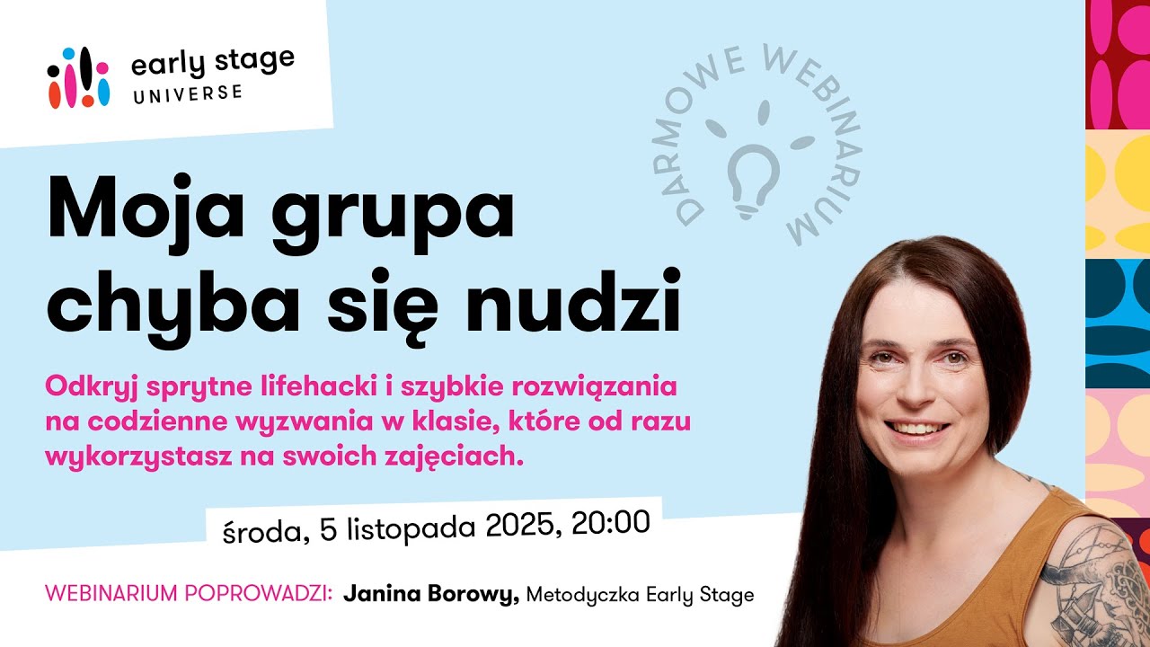 Webinarium Early Stage 🎥 | Moja grupa chyba się nudzi