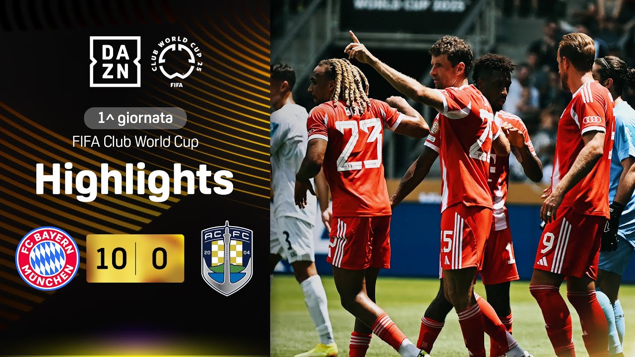 DIECI GOL alla prima nel Mondiale: Bayern Monaco-Auckland 10-0 | FIFA CWC | DAZN Highlights