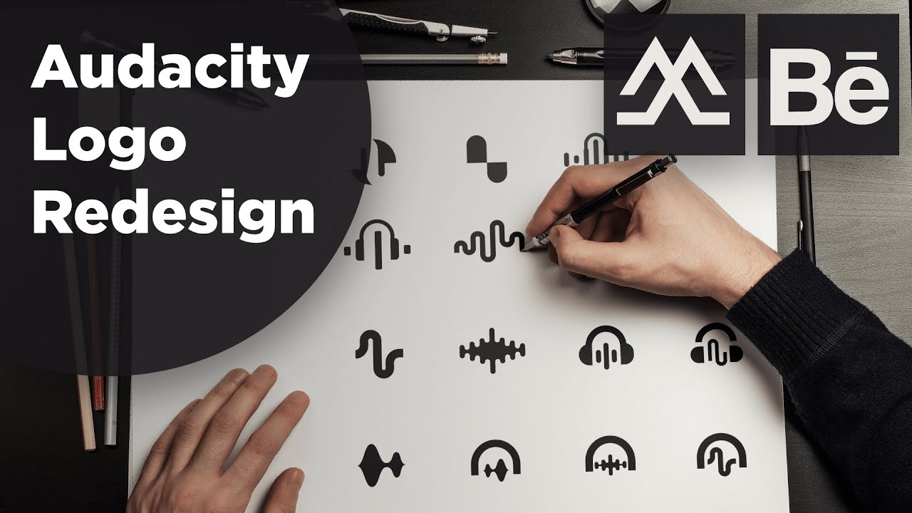 I Oversimplified The Audacity Logo Design | Adobe Illustrator Tutorial