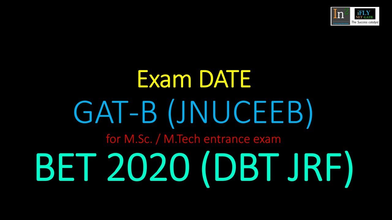 GATB DBTJRF BET 2020 Exam DATE & Live Lecture Gene interact complementation test linkage mapping msc