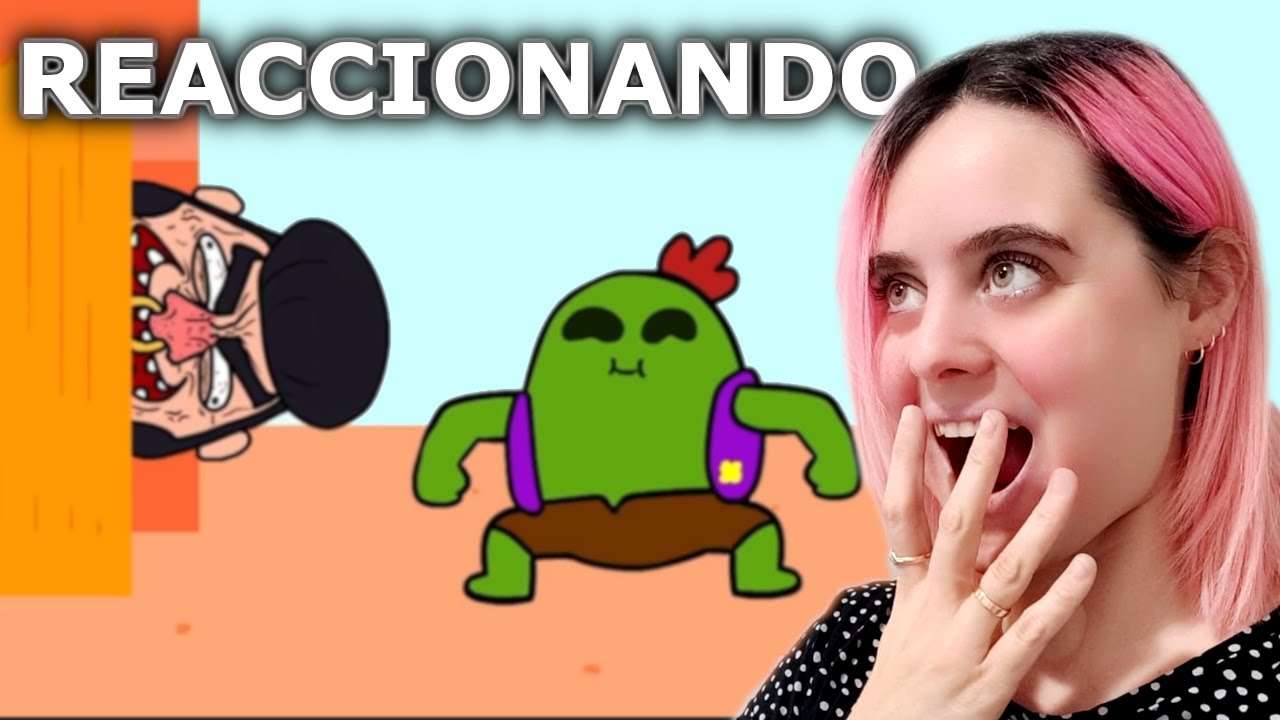 REACCIONANDO A SHOWDOWN OF CHAOS 🤣 ANIMACIONES [Brawl Stars] - Oliv Liv