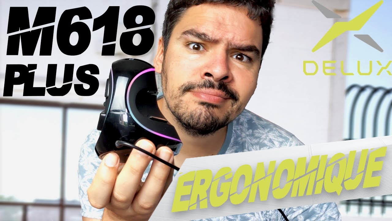 UNE SOURIS ERGONOMIQUE RGB GAMER POUR MOINS DE 30€