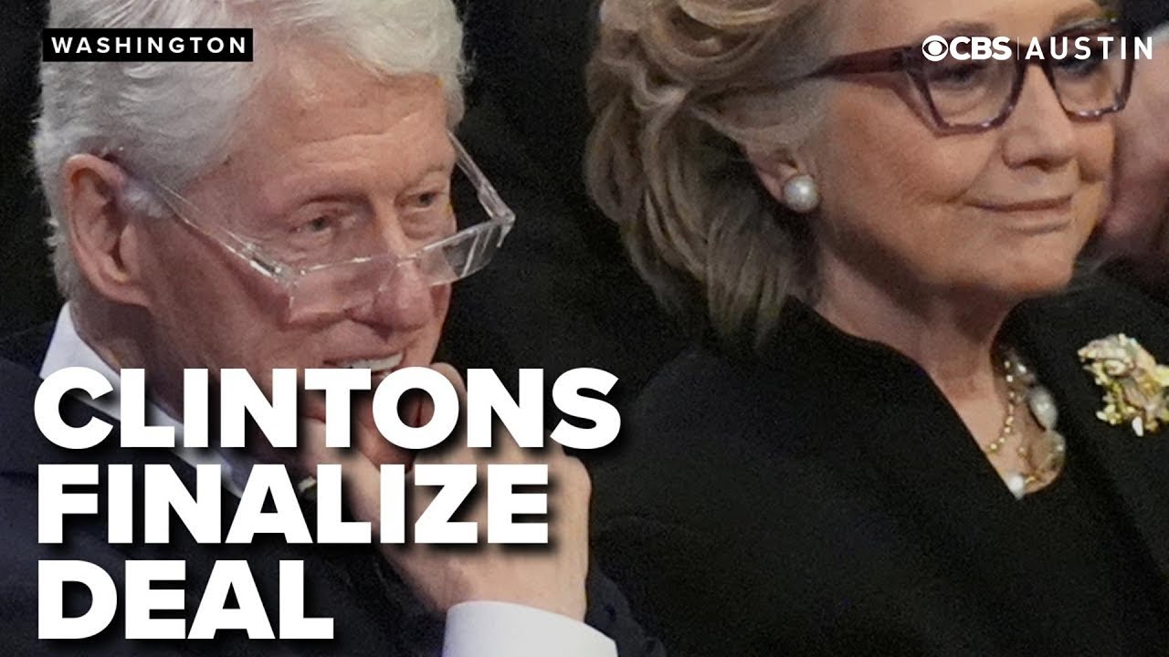 No contempt: Clintons strike final deal to testify in Epstein probe