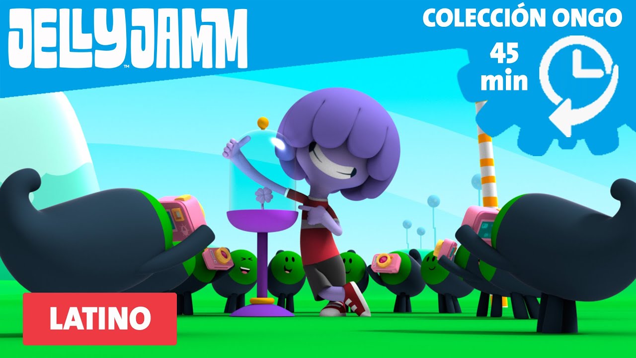 Colección Jelly Jamm Latino 45 minutos de duración. Especial episodios Ongo