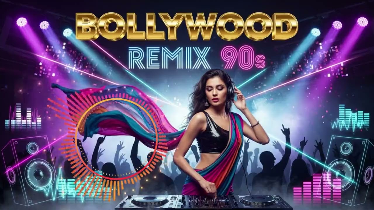 Bollywood 90s DJ Remix 1 Hour 🎧 | Old Hindi Songs Nonstop