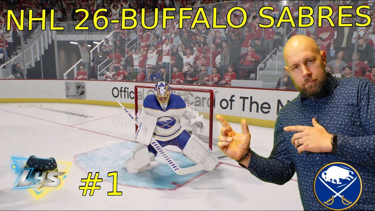 Nová Kariéra startuje/První zápas a laciný gól  NHL 26-Kariéra Buffalo Sabres