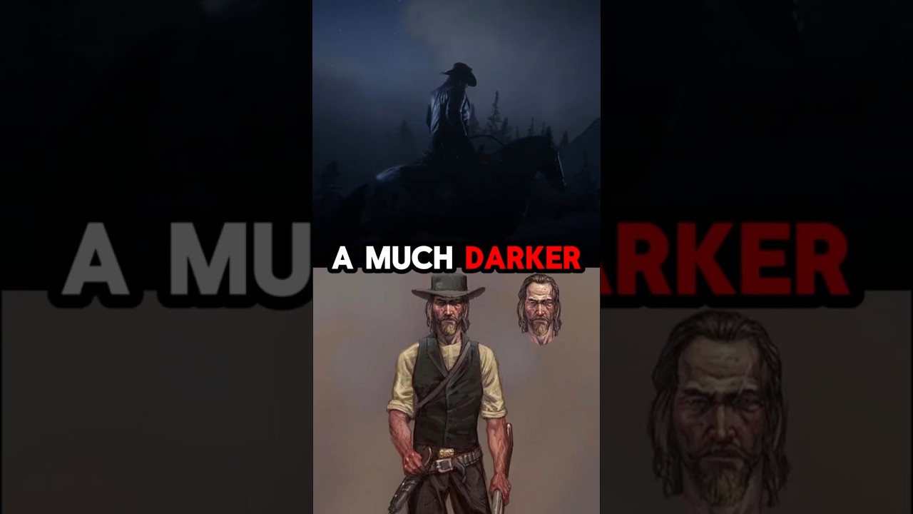 Оригинальный Артур из RDR2 был ужасающим! #короткометражки #reddeadredemption