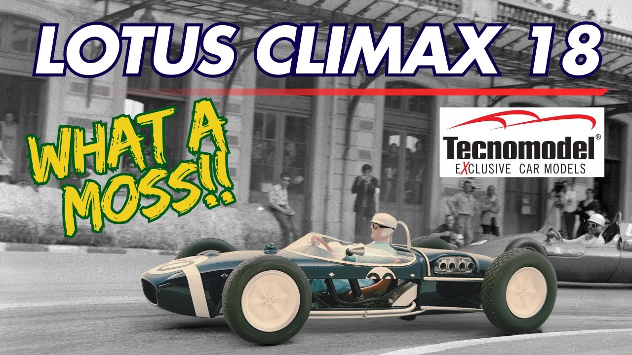 What a Moss!! - Review & Unboxing Tecnomodel F1 Lotus 18 Monaco GP winner 1961
