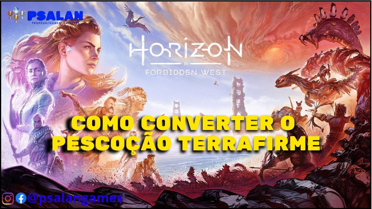 👍Horizon Forbidden West - Como Converter o Pescoção Terrafirme