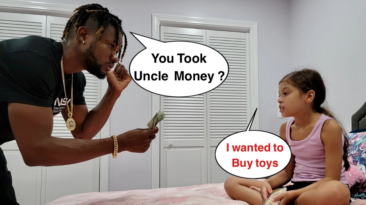 9 Year Old Daughter Caught Stealing Money From Family