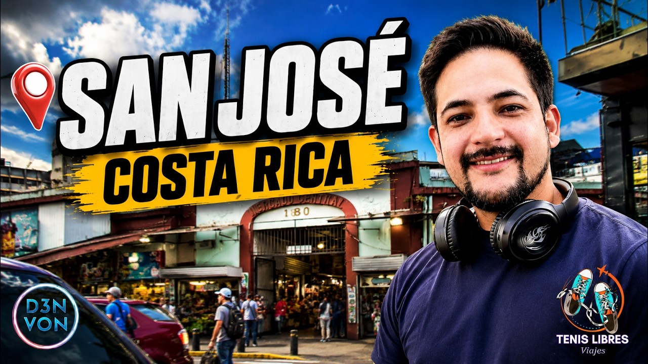 Lluvia, comida y noche en San José 🇨🇷l Costa Rica 