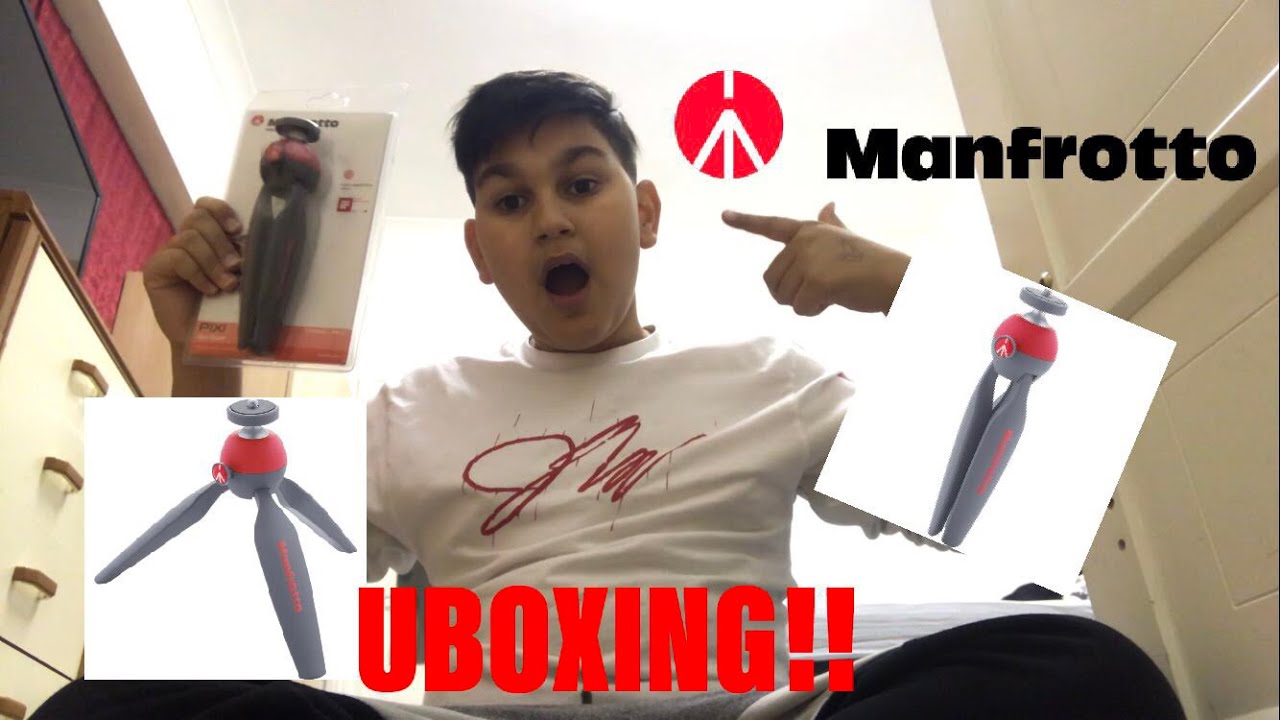 Manfrotto tripod UNBOXING! (LIT)