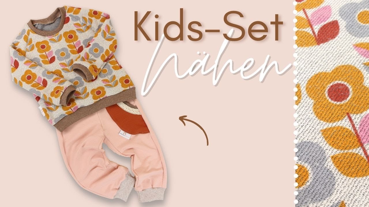 🧵Pumphose & Pullover nähen mit kostenlosem Schnittmuster //handmadebyanni