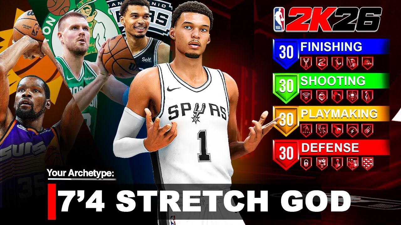 This 7 FOOT 4 STRETCH GOD is THE BEST BUILD in NBA 2K26!