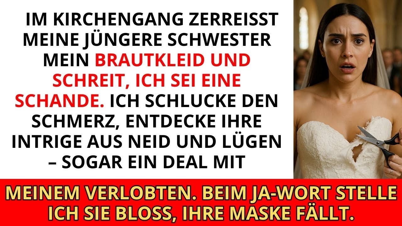 Ich stand mit Krücken am Altar – mein Bräutigam sagte: „Du bist nur eine Last“, kickte die Krücke...