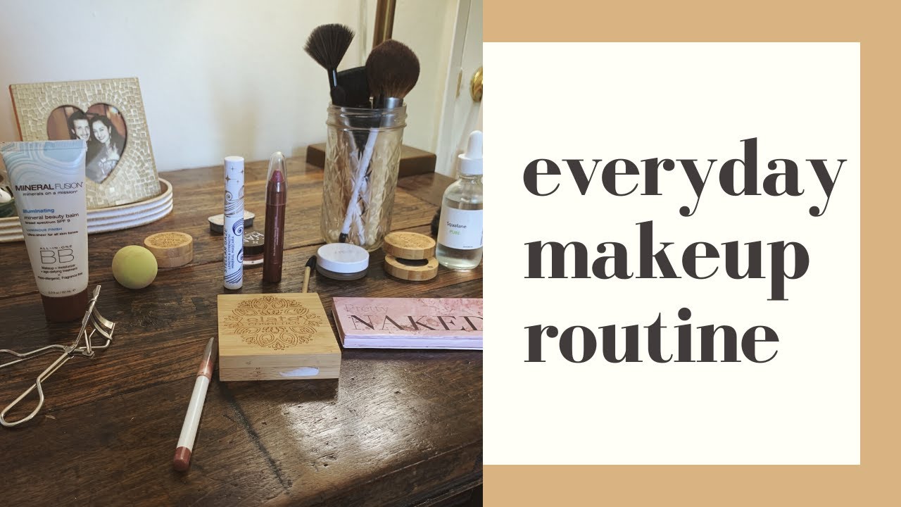 Everyday Makeup Routine: 100% Pure, Elate Cosmetics,  RMS Beauty, Mineral Fusion, Pacifica
