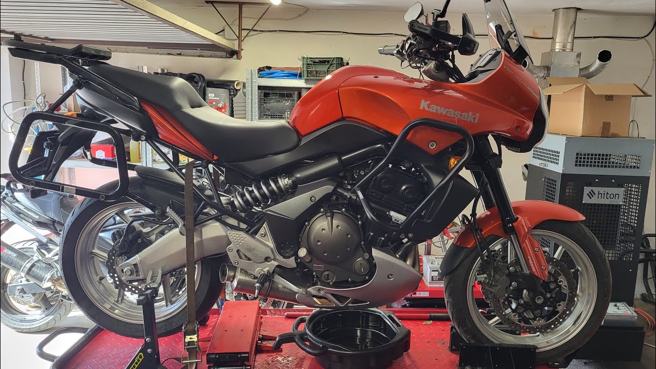 Kawasaki Versys 650 przegląd przes sezonem